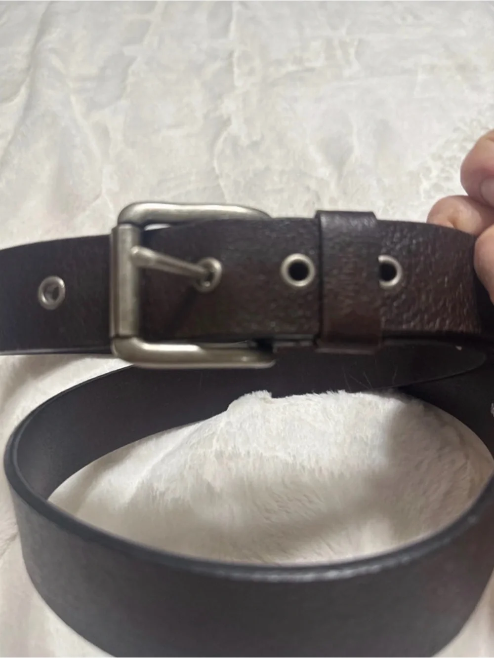 Wrangler Brown Leather Belt 36-40 inches